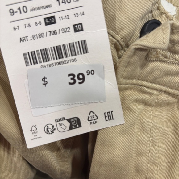 New relaxed baggy fit pants for boys zara 7-8 years NWT - Picture 8 of 9